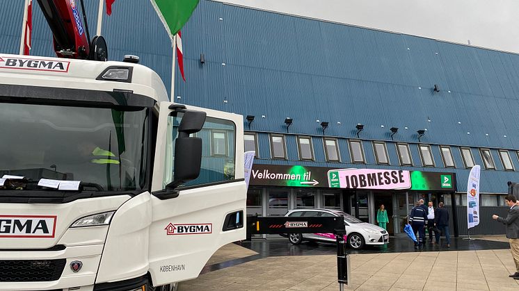 Bygmas lasbil, jobmesse 