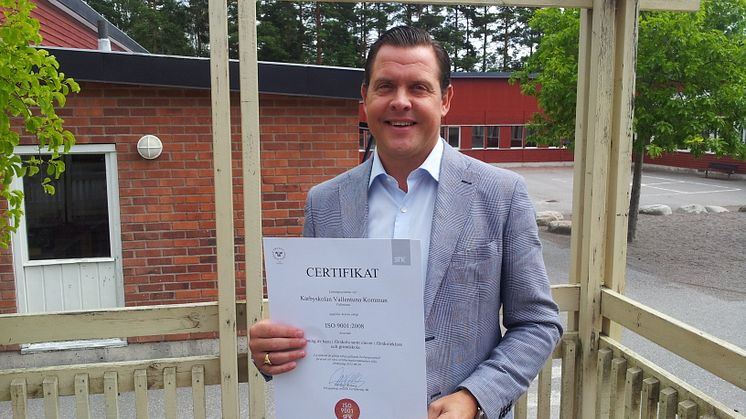 Karbyskolan först i landet!