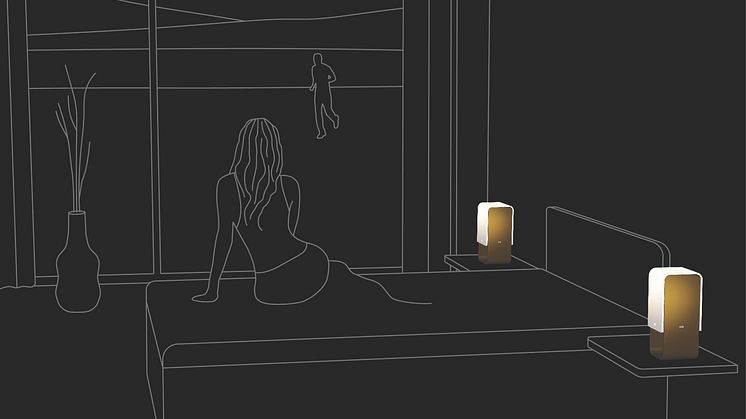 Lightsquare LED. Bordslampa för de nya ljuskällorna. Bild 3.