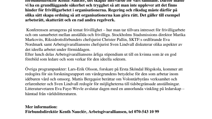 Vad betyder volontärerna - för verksamheten, välfärden och demokratin?