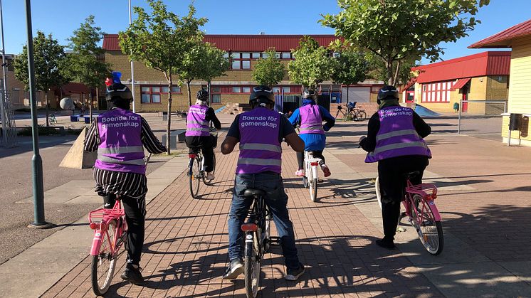 Cykelskola för våra hyresgäster