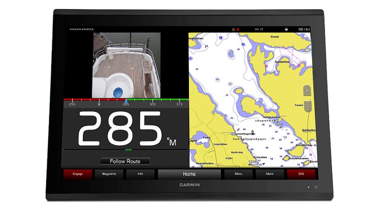 GPSMAP 8600V map