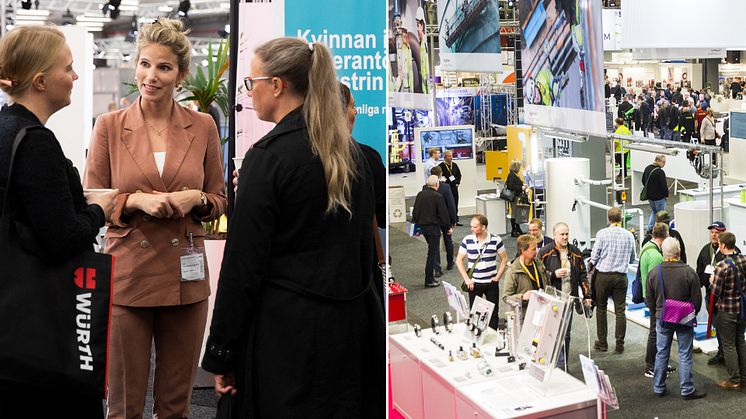Pressinbjudan till Underhållsmässan 12-15 mars