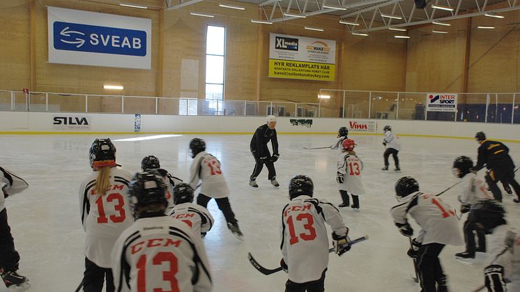 Mats Sundin “Hall of Fame camp” i Sollentuna