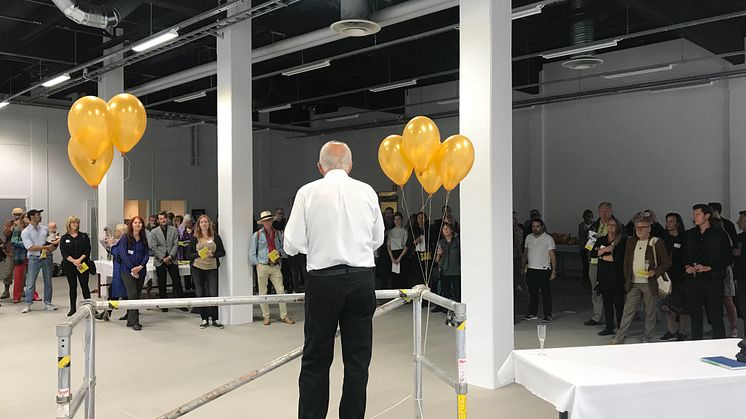 Invigning Konstverket i Telestaden