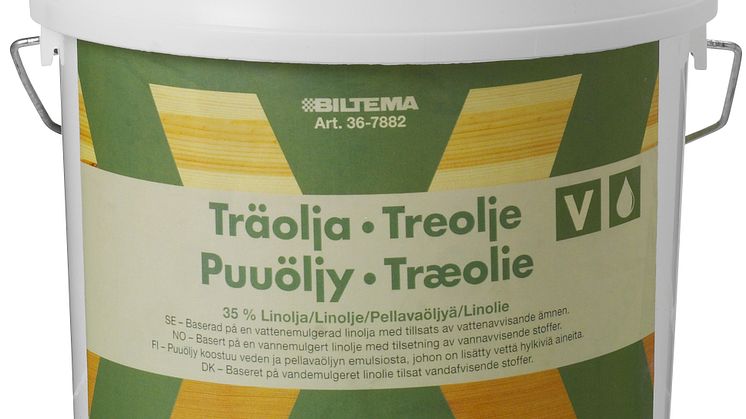 Träolja