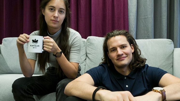 Kavalri Games-grundarna Molly Ericson och Axl Andersson