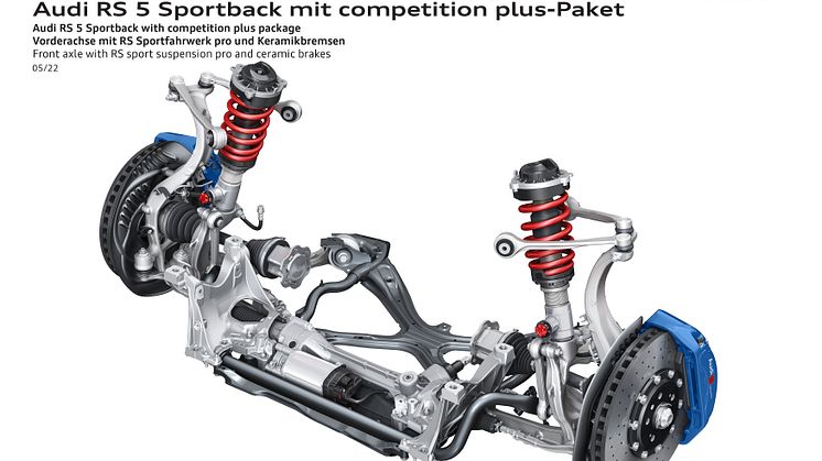 Audi RS 5 Sportback med competition plus pakke (Sebringsort krystaleffekt)