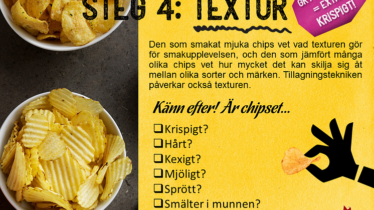 Steg 4 i chipstestar-guiden från Estrella