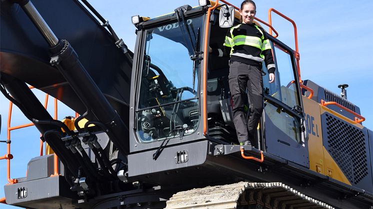 Alva Bånkestad, instruktör Volvo CE
