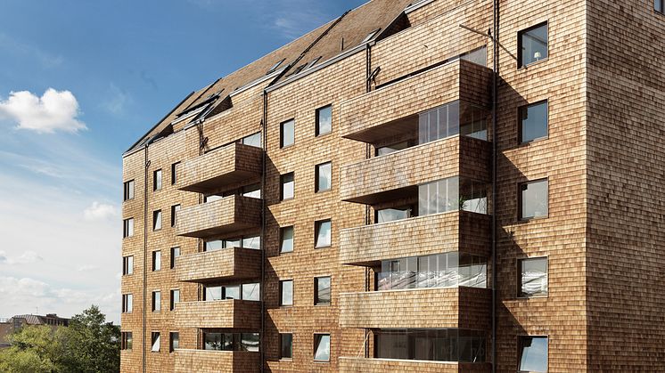 Världens högsta trähus får Handelskammarens stadsmiljöpris