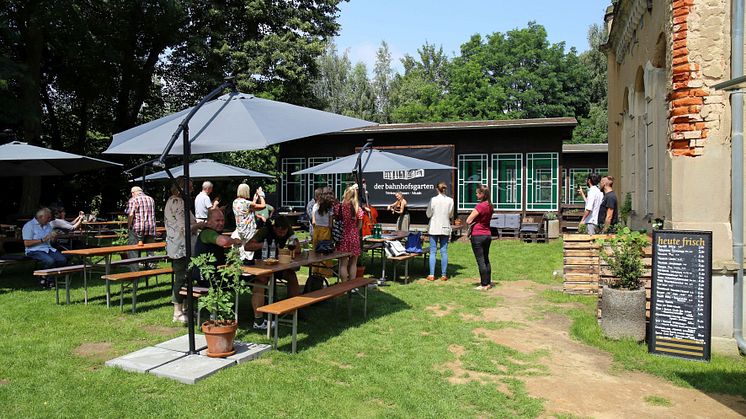 Kulturbahnhof Leisnig - Biergarten