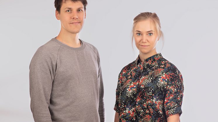 Pelle Almquist & Saga Undén från BOOST Thyroid. Foto: Viktor Holm