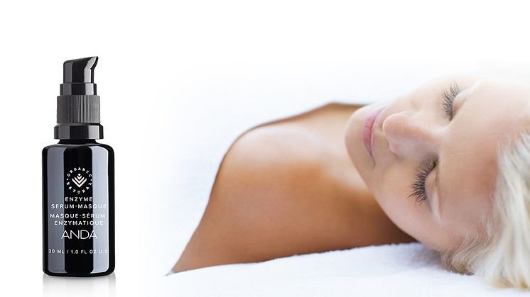 Är din hud torr, trött, fnasig? Då ska du testa att sova med vår nyaste, veganska ansiktsmask ​ANDA Enzyme Serum-Masque ett par gånger i veckan.