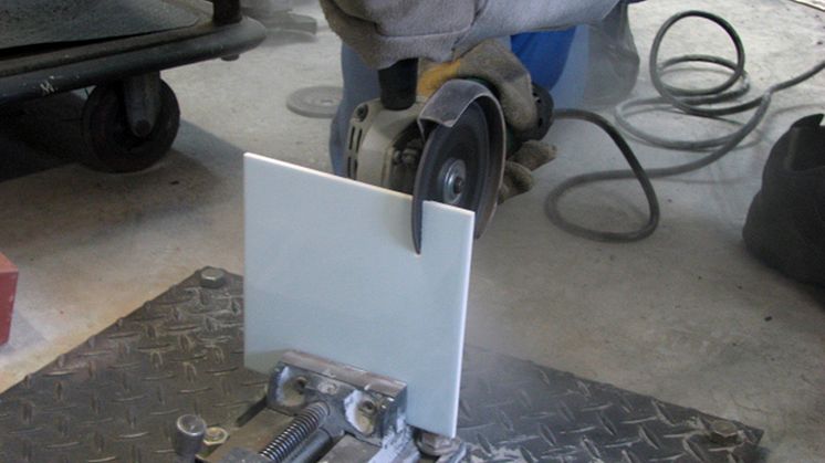 Norton Multi-Material - Användning: Kapning kakel