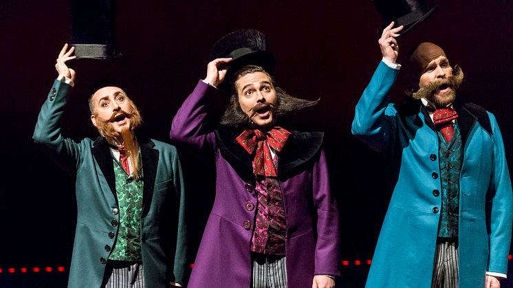 Duratrion, som står bakom En Julsaga: Anders Wängdahl, Tobias Ahlsell och David Lundqvist