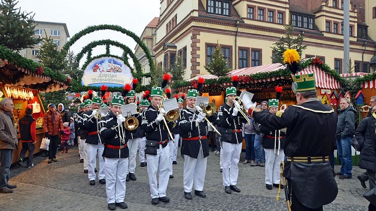 Leipziger Weihnachtsmarkt - Bergparade