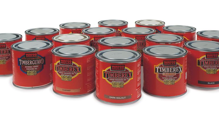 Timberex kvalitetsoljor nu även i små burkar