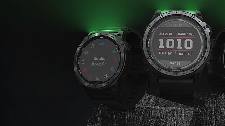 Garmin esittelee korkealuokkaisen taktisen tactix 7-älykellomalliston