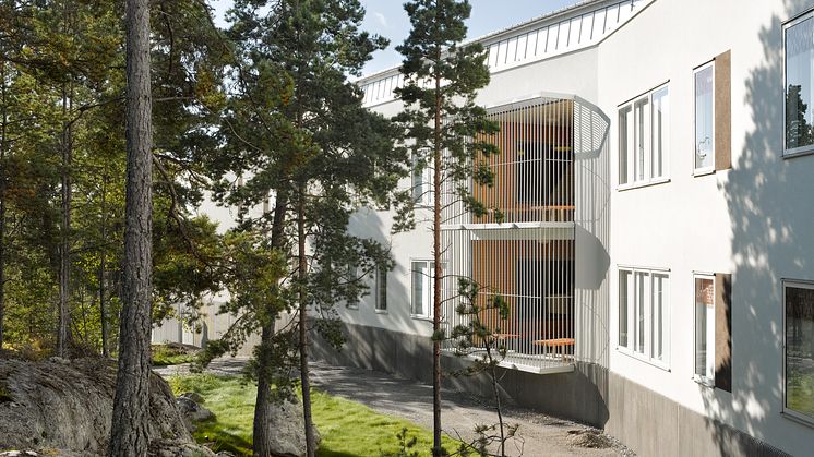 Helix, innergård