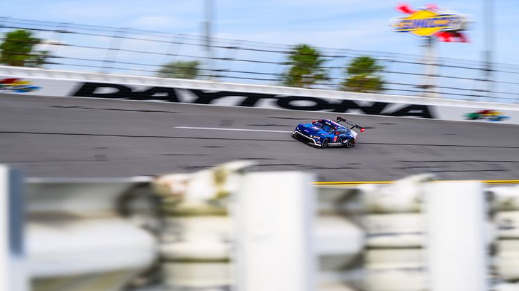 Mustang GT3 Daytona test