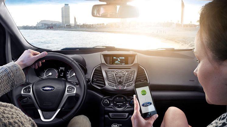 Europeiske Ford-sjåfører får nye apper inklusive TomTom og Hotels.com