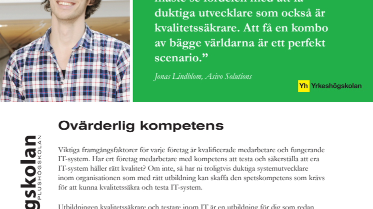 Kvalitetssäkrare och testare inom IT
