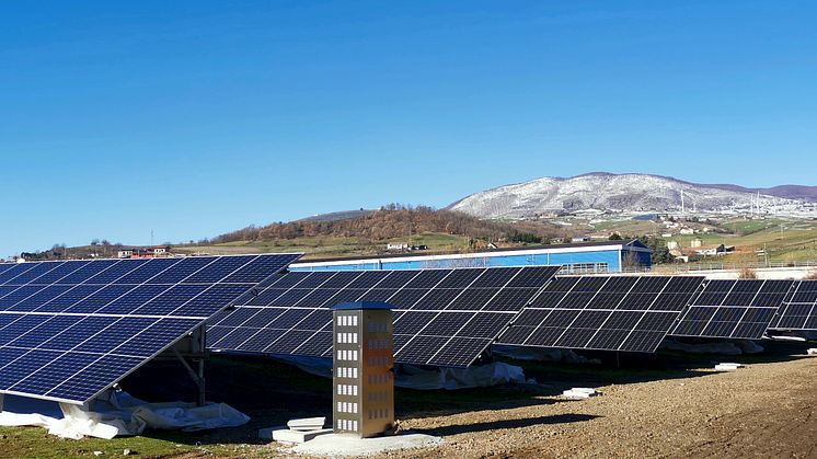 Solar panel system at Tito Scalo