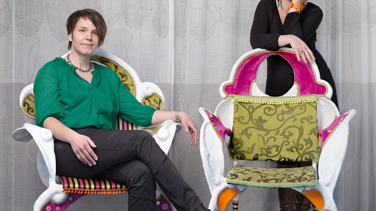 Cecilia Edin och Linda Nordfors