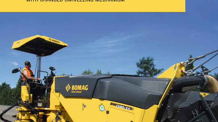 Bomag asfaltsfräs BM1000/35 och BM1200/35 