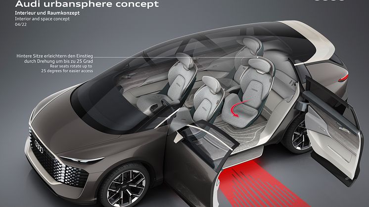 Audi urbansphere concept - illustration