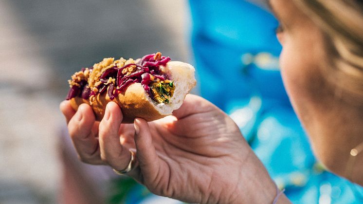 IKEA veggie hotdog