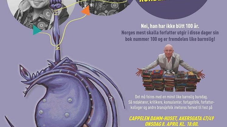 Forfatter Jon Ewo ute med bok nummer 100