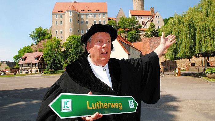Eröffnung der westlichen Teilstrecke des Lutherwegs in Sachsen