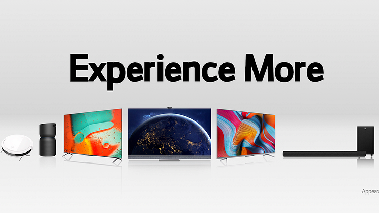 TCL stärker sitt innovativa ledarskap med de senaste produkterna inom TV, ljud, mobil och MDA under CES 2021