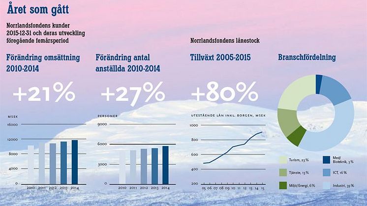 Norrlandsfonden sammanfattar året 2015