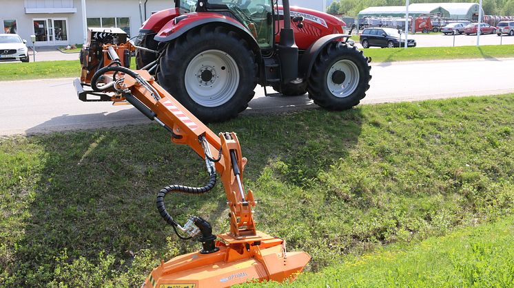 Trejon Optimal M1250H kedjehuvud med Berti FB-P600AHG armklippare