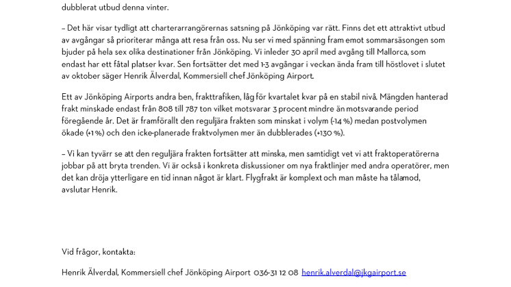 Rejält uppåt för chartertrafiken på Jönköping Airport under årets tre första månader.pdf