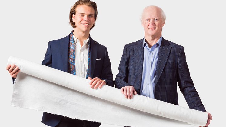 Staffan Öberg och Fredrik Öberg två av personerna bakom Tribotextil. Foto: Johanna Herbst