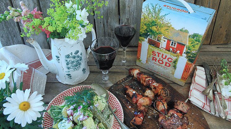 Stugröd är här och sommarens långa grillfest kan börja!