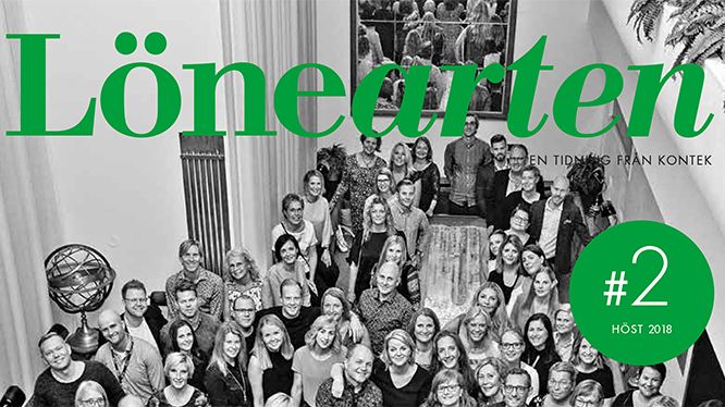 Höstens nummer av tidningen Lönearten 