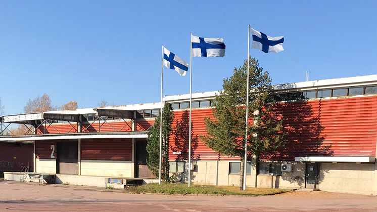 Arom-dekor Kemis fastighet i Kouvola.