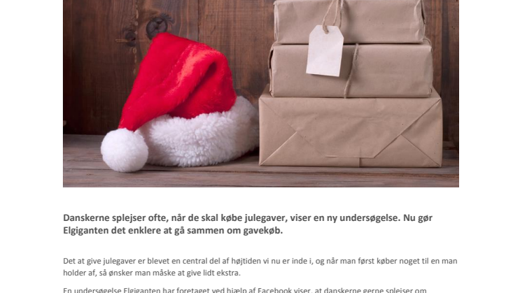 Ni ud af ti danskere splejser om julegaverne