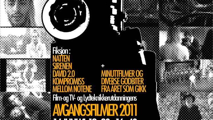 VISNING AV AVGANGSFILMENE TIL MORGENDAGENS FILM- OG TV-SKAPERE PÅ FILMENS HUS 14.06.11