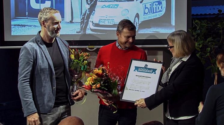 MECA Bilfix i Sundsvall vinner pris