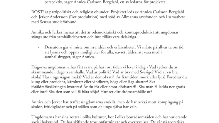 Röstlådan kommer till Kristianstad