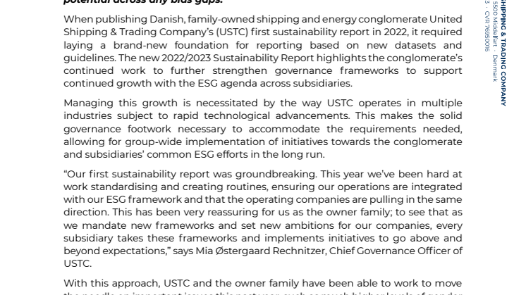 USTC-Sustainability Report_PRESS RELEASE.pdf