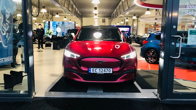 Mustang Mach-E norske skilter 2020