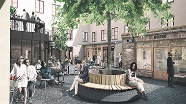 Från parkeringsplats till mötesplats