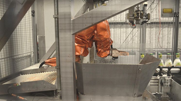 Besseres Recycling von vollen Glasbehältern durch Robotik-Einsatz